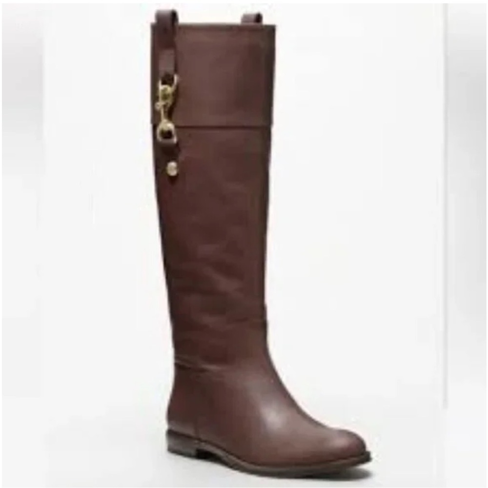 Coach Martta Soft Leather Riding Boots